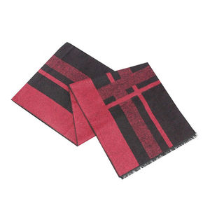 Écharpe tricotée unisexe minimaliste - Cache-cou d'hiver polyvalent - Cache-cou doux au toucher en tricot uni avec logo personnalisé - Product Image 2