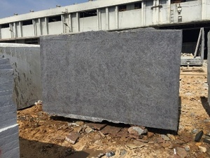Direct de l'Inde Carreaux et comptoirs en granit bleu Vizag poli Grandes dalles de haute résistance pour villas modernes - Product Image 3