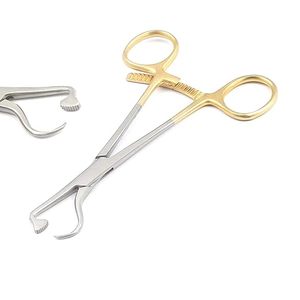 Pinza de sujeción de placas óseas de alta calidad de 5.5 pulgadas, herramienta quirúrgica ortopédica de acero inoxidable - Product Image 2