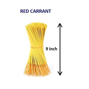 Varillas de incienso de grosella roja natural Suministro al por mayor a precio líder Caja de embalaje de incienso indio (amarillo) - Product Image 1