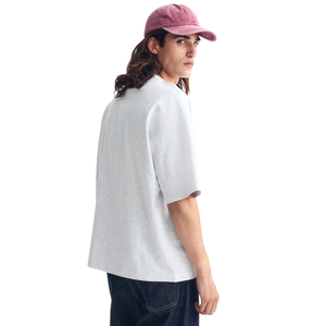 T-shirt en coton coupe oversize, col rond, qualité supérieure, style streetwear décontracté, impression personnalisée, fabricant en gros - Product Image 2