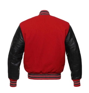 เสื้อแจ็คเก็ต Letterman Varsity สำหรับผู้ชายไซส์ใหญ่ ระบายอากาศได้ดี เหมาะสำหรับฤดูหนาว ขายส่งแบบไม่มีลาย ปี 2026 - Product Image 4