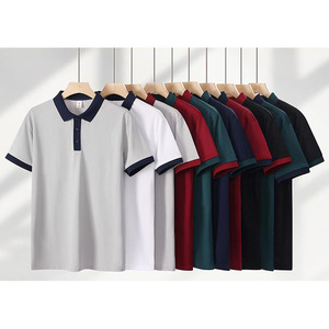 Chemises décontractées pour hommes, personnalisables avec logo d'entreprise, 100 % coton, anti-plis, à manches courtes, respirantes - Product Image 1