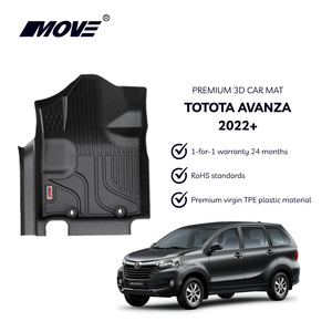 Alfombrillas de coche TPE de alta calidad, ajuste personalizado, antideslizantes, para todo tipo de clima, inodoro, al por mayor para Toyota Avanza 2022 + - Product Image 2
