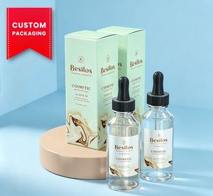 Caja de Empaque de Alta Gama para Botellas de Aceites Esenciales con Diseño Personalizado y Diseño para Venta al por Menor - Product Image 1