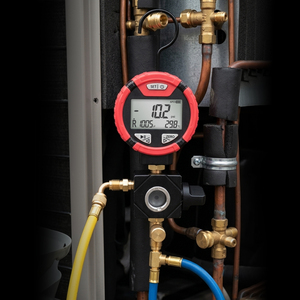 Manómetro Digital Compacto de Un Solo Manifold - Probador de Presión Alta, de -14.5 a 800 PSI, 88 Refrigerantes Disponibles para HVAC y Aire Acondicionado Automotriz - Product Image 4