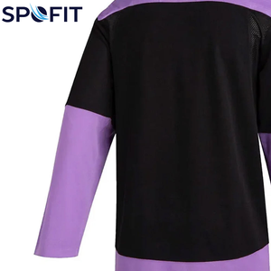 Jersey de Hockey sobre Hielo Personalizado de Calidad Élite, Tejido Ligero, Transpirable y de Secado Rápido, Servicio OEM - Product Image 6