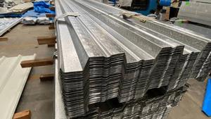 Láminas de Acero Galvanizado de 1.2 mm para Cubiertas de Piso, Paneles Metálicos Perfilados para la Construcción de Losas de Hormigón Compuesto - Product Image 4