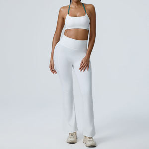 Conjunto de Yoga de 2 Piezas para Mujer, Nuevo 2026, Sin Costuras, Transpirable, Ecológico, con Cintura Elástica, Tallas Grandes - Product Image 1
