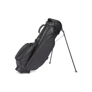Golf Bag Blue White Brown Nylon Large Capacity Multi Compartment Zip Closure Adult Carry Golf Clubs - Product Image 5