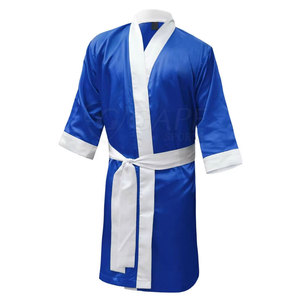 Robe de boxe de haute qualité, design personnalisé élégant, vêtements de sport légers et respirants en polyester pour la vente en ligne, couleurs uniques - Product Image 1