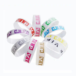 Bracelet en papier synthétique Billets en papier imprimables Bracelets Bracelet en papier Impression personnalisée - Product Image 5