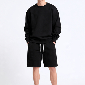 Vente en gros de shorts et t-shirts décontractés pour hommes de haute qualité à prix avantageux, ensemble d'été, séchage rapide, polyester/coton, en provenance du Pakistan - Product Image 1