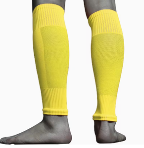 Manchons de compression antidérapants rouges respirants en mélange de spandex à enfiler unisexe pour le soutien des jambes en cas d'enflure toutes saisons - Product Image 6