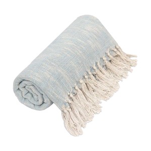 New Style Premium Collection Cotton Linen Throw <b>Blanket</b> Breathable Eco Friendly Cotton Throw With Fringes Design for Home ,Sofa - Product Image 2