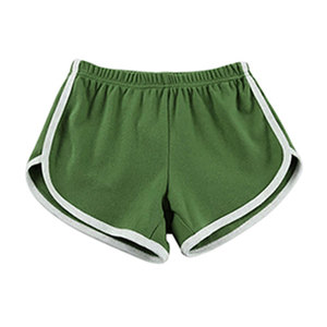 Wearpex Custom Logo Women's Mid-Waisted Eco-Friendly Micro Stretch Quick Dry Breathable Spandex-Free Biker Gym Shorts <b>Drawstring</b> - Product Image 3