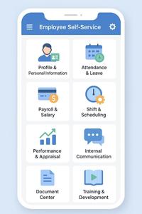 Best HRMS <b>Software</b> Development with Mobile App Complete HR Management Solution for Android iOS and Web - Product Image 2