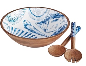 Bol à salade en bois d'acacia - Product Image 6
