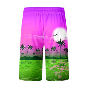 Pantalones Cortos de Verano para Hombre, Estilo Urbano, Impermeables, Resistentes al Viento, Transpirables, Ecológicos, de Secado Rápido, Cintura Media, Cierre con Cordón - Product Image 4