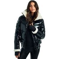 Edoor Wears Womens Short Puffer Streetwear Casual Winter <b>Bubble</b> <b>Coat</b> Warm Cotton Filled Canvas - Product Image 3