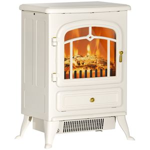 Caminetto Elettrico Realistico Autoportante con Fiamme LED e Protezione dal Surriscaldamento - 75 Pollici per Uso Domestico - Product Image 3
