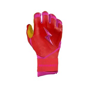 Gants de frappeur de baseball et softball professionnels en cuir de haute qualité avec logo personnalisé 2026, fermeture auto-agrippante, séchage rapide, taille droite XXL XL - Product Image 2