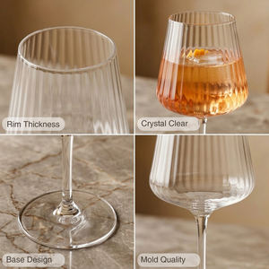 [Holar] Vasos de Vino de Plástico Reutilizables de 20 oz con Claridad Similar al Vidrio, Hechos en Taiwán, para Bodas, Aniversarios y Hostelería - Product Image 4