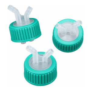 ฝาปิดพอร์ตแบบเกลียว GL45 ป้องกันการรั่วซึมสำหรับขวดที่มีท่อซิลิโคน (เกรดยา) - Product Image 1