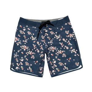 Drawstring Mid Elastic Waist Solid Knitted Polyester Patchwork Quick Dry Distressed <b>Mens</b> Comfortable Casual Sports Shorts Front - Product Image 5