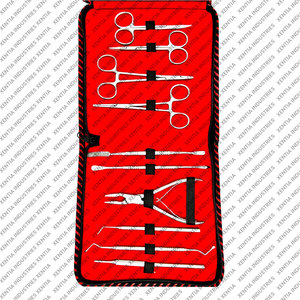 ชุดเครื่องมือผ่าตัดคุณภาพสูง ได้รับการรับรองมาตรฐาน CE ISO ผลิตจากสแตนเลสสตีล ชุดเครื่องมือผ่าตัดแบบใช้มือ  ลดราคาพิเศษ - Product Image 4