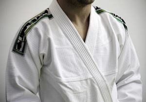 Tissage anti-déchirure en nylon brésilien, Jiu Jitsu Gi, bleu, noir, blanc, bleu marine, rose - Product Image 4