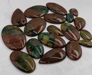 Piedras Preciosas Sueltas de Hematita Natural Marrón, Corte Ovalado, Cabujón Pulido, con Juego de Color, para la Fabricación de Anillos, Colgantes y Joyería - Product Image 4