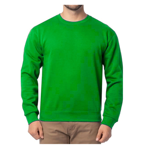 Sweat-shirt à capuche pour homme, hiver, manches longues, col rond, uni, respirant, éco-responsable, tricoté en polyester/coton, 300g, teinture unie - Product Image 4