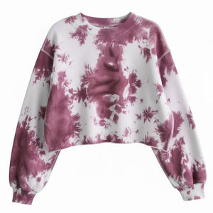 Custom Printed Women's Polyester/Cotton Fleece Hooded Sweatshirts Autumn/Winter Eco-Friendly Breathable Quick Dry - Product Image 4