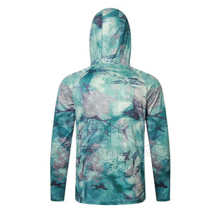 Hoodies de pêche Soft Touch Performance Wear, construction légère avec soutien flexible pour la mobilité - Product Image 2