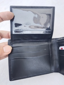 Direct factory Wholesale Vintage Card Holder Slots Short Bifold <b>Wallet</b> <b>Money</b> Clip for Men's Genuine Leather Slim Bifold <b>Wallet</b> - Product Image 5