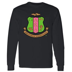 Women <b>Black</b> <b>Long</b> Sleeve T Shirt Crew Neck Casual <b>Top</b> with Colorful Crest Graphic Soft Comfortable Apparel for Everyday Wear - Product Image 1