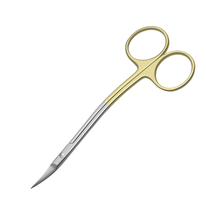Ciseaux chirurgicaux ophtalmiques professionnels manuels TC La Grange en acier inoxydable, certifiés CE, ensemble d'instruments Ariston International - Product Image 2