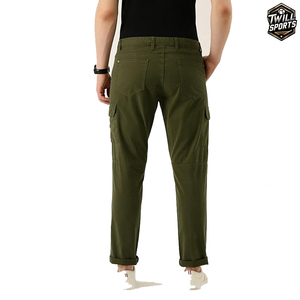 Pantalon cargo léger en toile de polyester 100 % de haute qualité pour homme, séchage rapide et respirant - Product Image 6