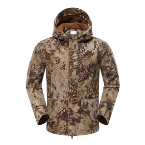 Hunting Coat Durable Outdoor Wear for Adventure Activities Hunting Sports <b>Jacket</b> Breathable Water Resistant Outdoor Apparel - Product Image 4