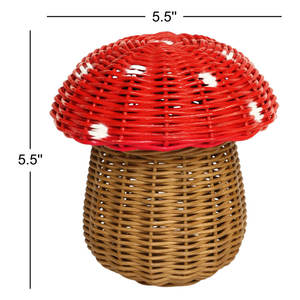 Organisateur de décoration d'intérieur Panier de rangement tissé décoratif en rotin - Product Image 2