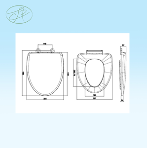 Tapa de Inodoro Redonda Moderna para Adultos, Diseño Frontal Cerrado, Acabado Personalizado, Suministro OEM para Baño - Product Image 6