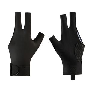 Guantes de Billar Ployster de 3 Dedos, Spandex Elástico, Ambidiestros, Unisex, para Snooker, Soporte Profesional, Personalización de Fábrica - Product Image 2