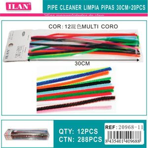 Pulisci Tubi Iln 30cm 20pz Multicolore Forniture per Artigianato - Product Image 3