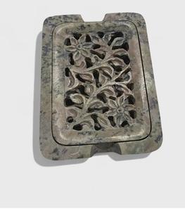 Jabonera de Piedra de Jabón Tallada a Mano, Soporte para Jabón en Barra para Baño y Cocina, Bandeja Tallada para Decoración de Lavabo y Ducha - Product Image 3