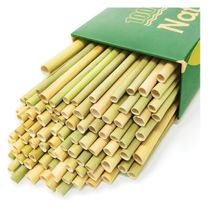 หลอดดูดน้ำจากหญ้า ย่อยสลายได้ตามธรรมชาติ หลอดดูดน้ำธรรมชาติ ขายส่ง - Product Image 1
