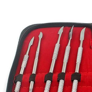 Espátulas Dentales de Acero Inoxidable de Alta Calidad, Juego de 10 Piezas, Cuchillos para Yeso, Herramientas de Tallado de Cera para Laboratorio, Certificación CE ISO, Marca Grip Surgical - Product Image 4