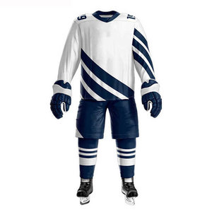Maillot de hockey sur glace de qualité supérieure, personnalisé en usine, tenue d'équipe de hockey professionnelle, logo personnalisé - Product Image 3