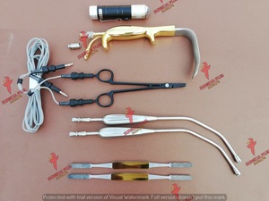Fuente de luz de fibra óptica de calidad premium Ferriera Retractor, pinza bipolar y raspador nasal TC CE - Product Image 4