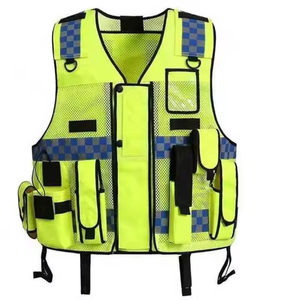 Safety Vest Reflective Wholesale Safety Vest Reflective Hi Vis <b>Winter</b> <b>Workwear</b> Safety Wear Vest - Product Image 1